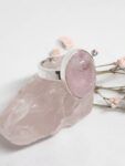Anillo con Cuarzo Rosa