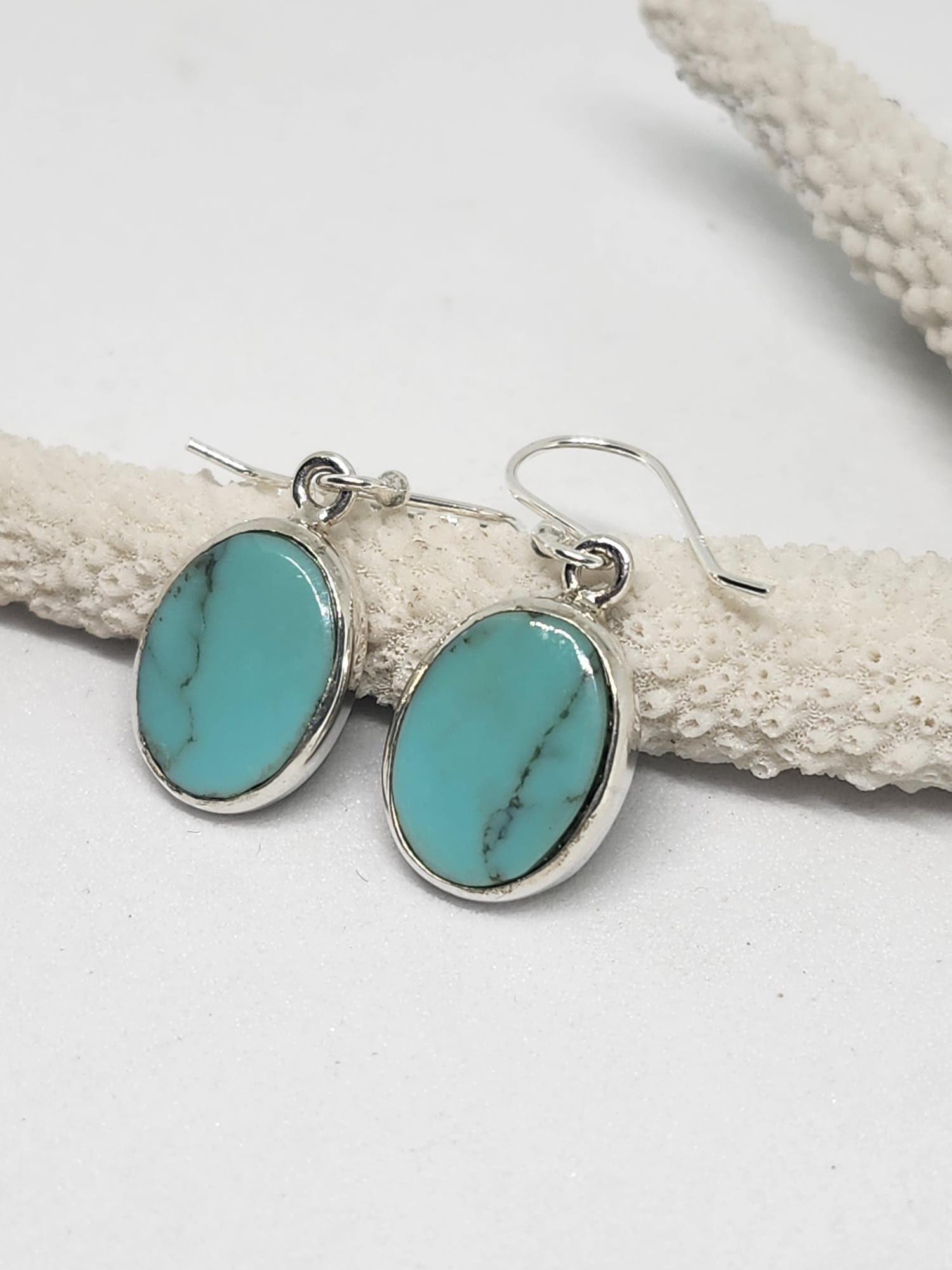 Pendientes con Turquesa Pendientes con Turquesa