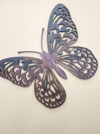 Mariposa de madera