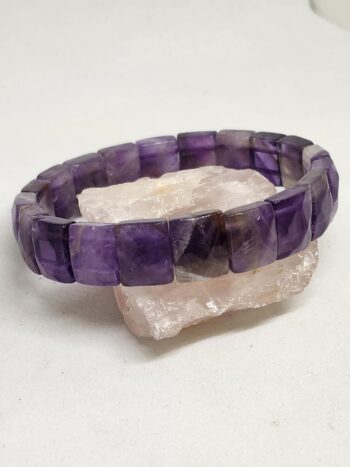 Pulsera Amatista Facetada